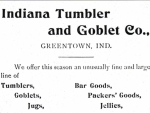 Indiana Tumbler & Goblet Works Ad