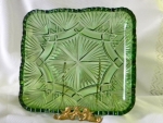Pattern #75: Rectangular Tray, Emerald Green