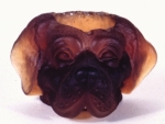 Amber Dog Head